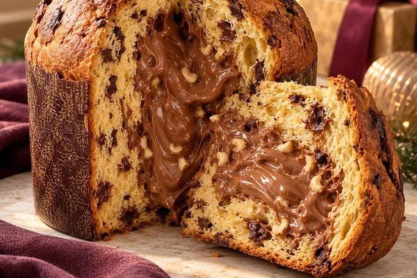 Trufado de gianduya de nuez de la India