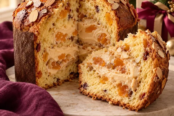 Trufado de almendra y chabacano