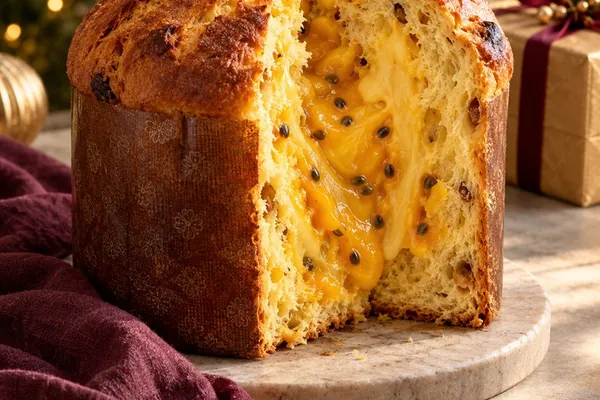 Relleno de mango y maracuyá