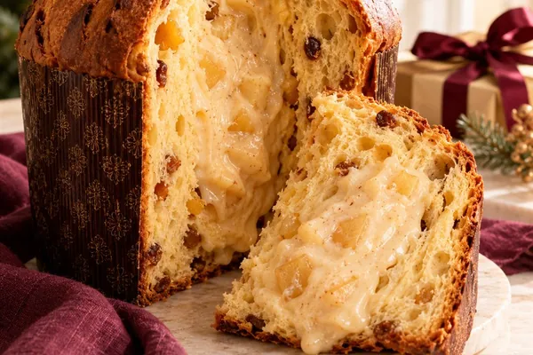 Relleno de pera y especias